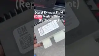 Diesel Exhaust Fluid (DEF) Module sensor replacement on GM Chevy Silverado 2500 #DEF #howto #fyp