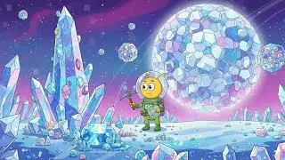 A Planet Made of Diamonds?! 💎🔥 | Alien Luko Explores the Diamond Planet