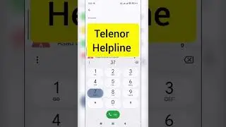 Telenor Helpline Number 2025 #viralvideo #shortvideo #shanitechyt12