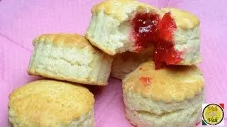 Egg less Quick Bread Scones  - By Vahchef @ vahrehvah.com