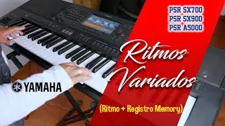 NUEVO !!! RITMOS VARIADOS 2024 / YAMAHA PSR S X700, PSR SX900, PSR A5000, GENOS