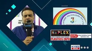 Production of PE Based Plastic Masterbatches | Jaydeep Polycolours | HIPLEX 2023 | Hybiz Now