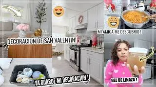 DECORE MI CASA PARA SAN VALENTINE 💝RECETA DE GEL NARUTAL 