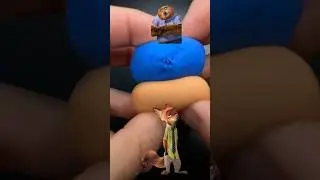 Mixing Colours Of Zootopia2 #asmrmixing #satisfyingcolors #mixingcolors #zootopia2