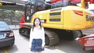 SANY SR155 Rotary Drilling Rig