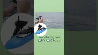 812 RC Speedboat-High-Speed & Waterproof #toys #rcboat #Luxbabymag