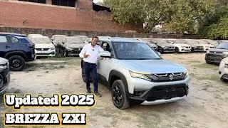 Latest 2025 MARUTI BREZZA ZXI 2nd Variant me Bhi hue Hai Changes !!! Ab aur Bhi Safe Ho Gayi
