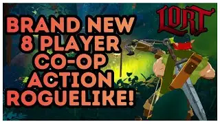 BRAND NEW 8 Player CO-OP Action Roguelike! Lort! #sponsored
