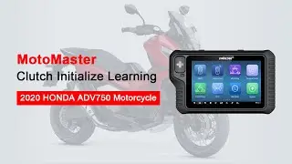 2020 Honda ADV750 Motorcycle Clutch Initialize Learning using OBDSTAR Motomaster - obd2shop.co.uk