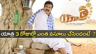 Yatra Movie 3 Days Box Office Collections | Filmibeat Telugu