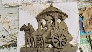Vijay Murtikar is live!कृष्णा जी के रथ भाग 3 #विजयमुरातीकर #क्लेआर्ट #इकोफ्रेंडली #diy