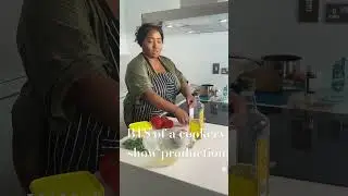 What happens behind the scenes of a cookery show? #cookeryshow #cookingchannel #cookingvideo #food