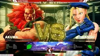 Street Fighter V @Canada Cup Gaming Master Series 2018 Bracket Matches Part 7