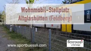Wohnmobil-Stellplatz Altglash&uuml;tten, Feldberg.