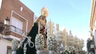 Procesión de María Santísima de la Esperanza. Sábado de Pasión 2011. El Viso del Alcor