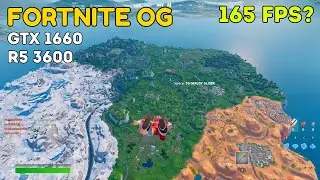 GTX 1660 Super + Ryzen 5 3600 | Fortnite OG Season 7 [DX11]