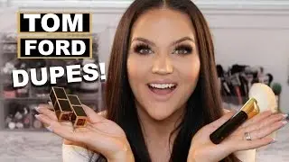 TOM FORD DUPES | BRONZER BRUSH, BLUSH NUDE LIPSTICK & NUDE VANILLE LIPSTICK!