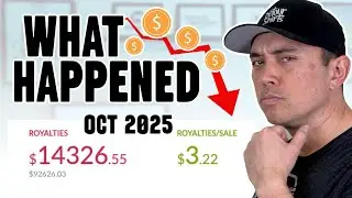 I Made LESS This October on Amazon Merch&hellip; But Here&rsquo;s the Truth