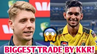 Cameroon Green and Mahesh Pathirana most important Players Trade By KOLKATA😱.#kolkataknightriders 