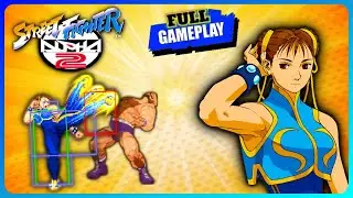 STREET FIGHTER ALPHA 2 FULL GAMEPLAY CHUN LI NO COMMENTARY