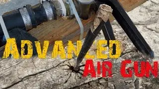 Homemade Air Gun with Creative trigger system