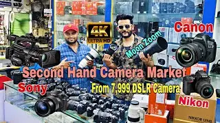 Cheapest Second Hand Camera's Market In Hyderabad || DSLR For Beginners & Pro - Wildlife Photography