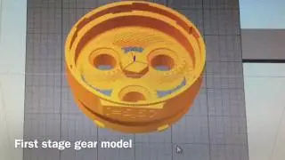 3D printed high RPM turbine