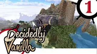 Crash Landing | Decidedly Vanilla SMP | Ep. 1
