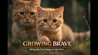 &ldquo;Growing Brave: A Baby Cat&rsquo;s First Steps Alone&rdquo;