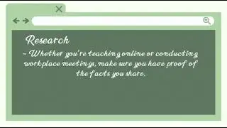 Basic Rules of Netiquette