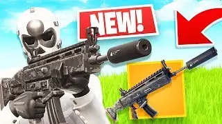 New Suppressed Assault Rifle Gameplay! (Fortnite LIVE Battle Royale)