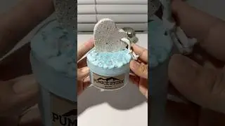 @slime_og Pumice Stone 🪨Texture: white glue pumice Scent: eucalyptus spearmint #slime #ogslimes