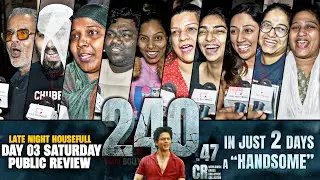 JAWAN Late Night Public Review | Day 03 Saturday | 240.47 Crores in Just 2 Day | SRK Winning Hearts