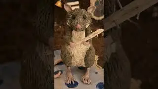 Time for a food heist #animation #stopmotion #rats #ratsofyoutube
