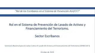 Capacitaci&oacute;n para Escribanos 