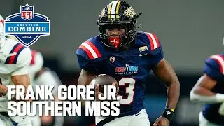 Frank Gore Jr. FULL 2024 NFL Scouting Combine On Field Workout