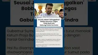 Seusai Jokowi Ditinggalkan, Bobby Nasution Tolak Budi Arie Gabung Partai Gerindra, Ini Alasannya