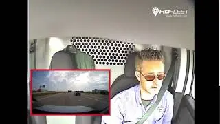 Driver Falls Asleep at the Wheel and Crashes into Another Vehicle