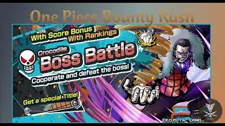 One Piece Bounty Rush | Crocodile Boss Battle - New Tittle (April 2023) &ndash; Alubarna Castle Stage