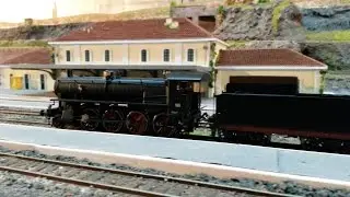 L'arrivo della Gr.744 119 al CircoloFermodellisticoPalermitano
