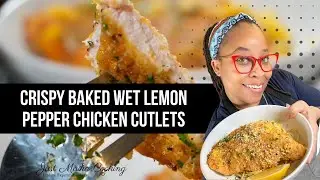 Wet Lemon Pepper Chicken #lemonpepperchicken #easychickenrecipes  #ovenbakedchicken