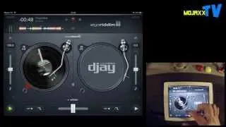 Algoriddim DJay 2 for iPad and iPhone first look walkthrough demo