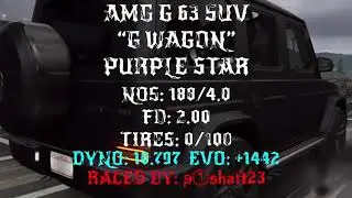 AMG G 63 SUV &ldquo;G Wagon&rdquo; Purple Star Shift and Tune CSR2