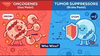 Онкогены против генов-супрессоров опухолей