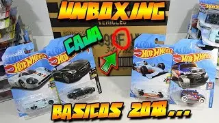 UNBOXING - HOT WHEELS CAJA/CASE F BÁSICOS 2018