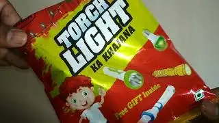 TORCH LIGHT KA KHAJANA  FREE LIGHT INSIDE #freegiftsinside #freegifts #light #snacks #motupatlu