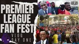 PREMIER LEAGUE FAN FEST DAY ONE IN PHILADELPHIA |  @premierleague @NBCSports