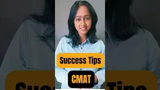 TOP 3 TIPS to crack CMAT |MBA entrance exams| strategy| #shorts #2024