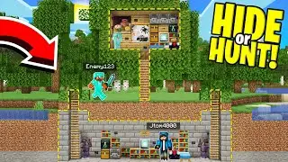 The MOST LEGENDARY SECRET Base In Minecraft Hide Or Hunt!