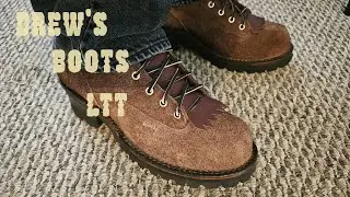 Drew's boots 10 inch Lace to Toe
